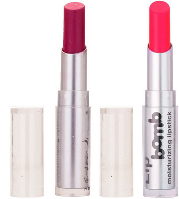 

Color Fever Creamy Matte Limited Offer77160340Purple, Neon Lipstick Set(Purple, Neon Pink, 6.4 g)