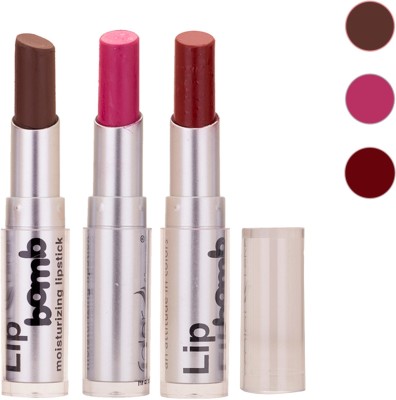 Color Fever New Delhi Girls Selected Color Lipstick 121(Purple, Brown, Maroon, 9.6 g)