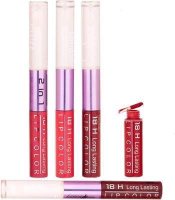 

Color Fever Matte Hot Lipstick Combo 14502(Multicolor,, 24 ml)