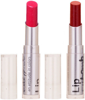 

Color Fever Creamy Matte Limited Offer77160380Pink, Maroon Lipstick Set(Pink, Maroon, 6.4 g)