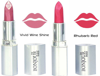 

Bonjour Rhubarb Red Color Combo-1049(Multicolor,, 6.8 g)