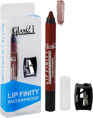 

Glam 21 Deep Raspberry Matte Lip Crayon Lipstick(4, 2.8 g)