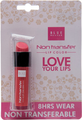 

Blue Heaven Non Transfer Lip Color - Brick Red(4, 2.8 ml)