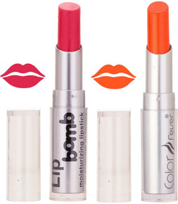 

Color Fever Hot Creamy Matte Girls Lipstick 417(Pink, Neon, 6.4 g)