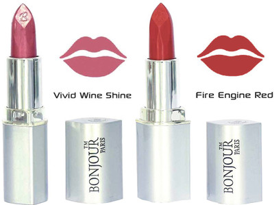 

Bonjour Fire Engine Red Color Combo-1050(Multicolor,, 6.8 g)