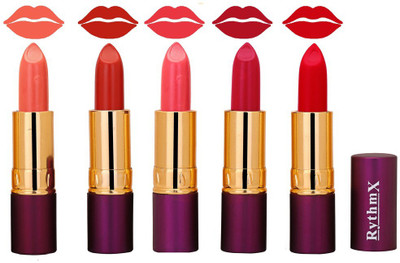 Rythmx Matte Lipstick (Pack of 5, New Shades)878(Sahde-628)