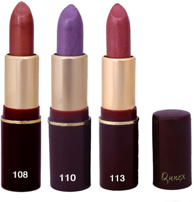 

Imported Qunex Brown,Purple,Maroon Lipsticks Combo 1806166(Multicolor,)