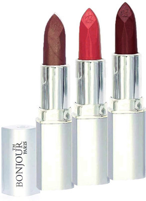 

Bonjour Professional 0222 Coffee Intense Nude Maroon Lipstick(Intense Nude, Coffee, Maroon)