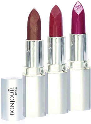 

Bonjour Paris Professional 097 Coffee,Mauve,Wine Lipstick(Coffee, Mauve, Wine, 11.4 g)