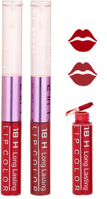 

Color Fever Intense Color Liquid Lipstick 0005(Red,Peach)