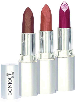 

Bonjour Professional 0311 Coffee Nude Wine Lipstick(Nude, Coffee, Wine, 11.4 g)