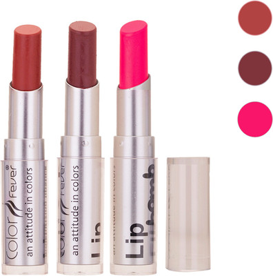 

Color Fever Delhi Ki Mashoor Lipstick 213(Brick, Brown, Neon Pink, 9.6 g)