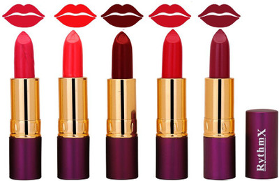 

Rythmx Matte Lipstick (Pack of 5, New Shades)876(Sahde-626)