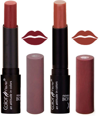 

Color Fever Brown Creamy Matte Offer Lipstick Set-01-06(Brown, Chocolate, 7 g)