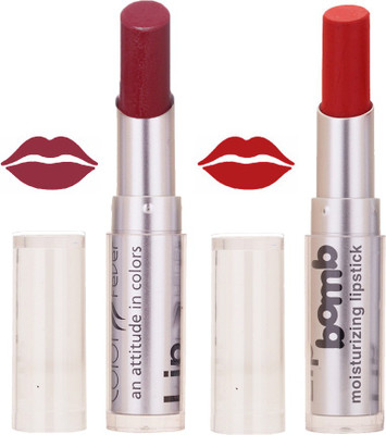 

Color Fever Creamy Matte profissional Maroon,Brick Red Lipstick(Maroon, Brick Red, 6.4 g)