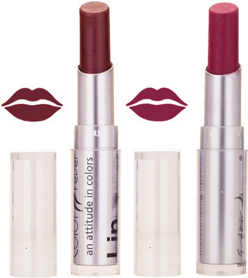 

Color Fever Creamy Matte profissional77160070Brown, Purple Lipstick(Brown, Purple, 6.4 g)