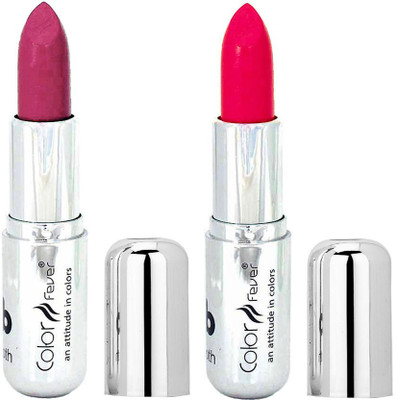 

Color Fever Creamy Matte Pink Lipstick-24730(Plum, Pink)