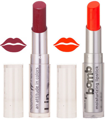 

Color Fever Creamy Matte profissional77160029Maroon,Neon Lipstick(Maroon, Neon, 6.4 g)