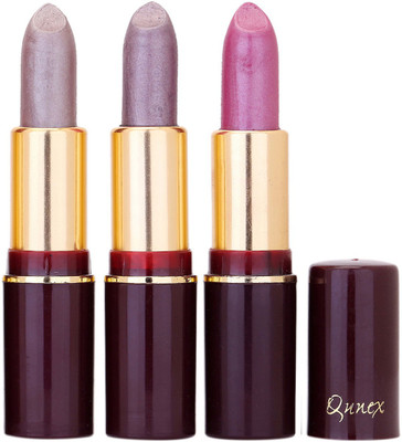 

Qunex Rich Colour Lipstick 1105201601(Silver,Silver,Pink,, 10.5 g)