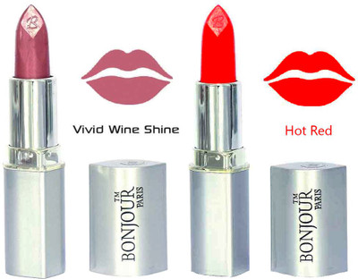 

Bonjour Hot Red Color Combo-1046(Multicolor,, 6.8 g)