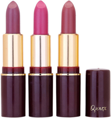 

Qunex Rich Colour Lipstick 1105201601(Purple,Pink,Brown,)