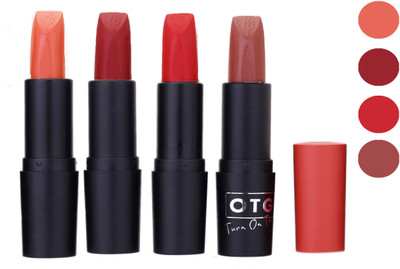 

OTG Colour Show Hot Lipstick 103(Pink-Maroon-Brick Red-Nude, 16.8 g)