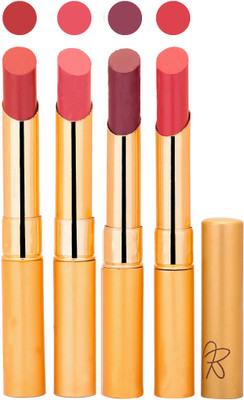 

Rythmx Imported Matte Lipstick Combo (Slim 02-05)(Multicolor,)
