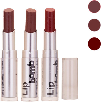 Color Fever New Delhi Girls Selected Color Lipstick 166(Brown, Brown, Maroon, 9.6 g)