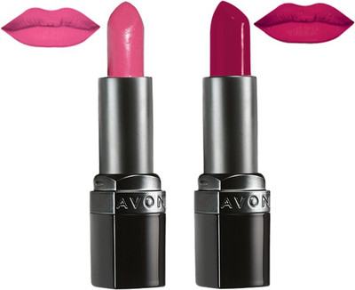 

Avon Ultra Color Matte Shades Lipstick (set of 2 of 3.8 g each)(matte lily, matte berrry, 7.6 g)