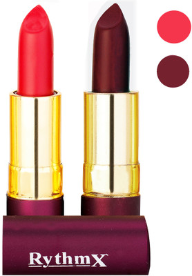 

Rythmx Matte Lipstick Combo 413 428(Multicolor,)