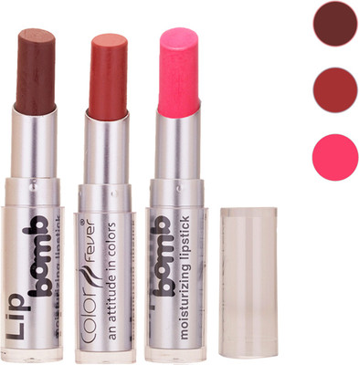 

Color Fever New Delhi Girls Selected Color Lipstick 181(Brown, Brick, Pink, 9.6 g)