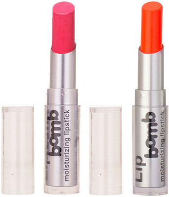 

Color Fever Creamy Matte Limited Offer77160327Pink, Neon Orange Lipstick Set(Pink, Neon Pink, 6.4 g)