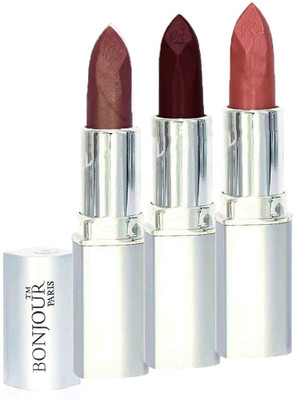 

Bonjour Professional 0210 Coffee Maroon Nude Lipstick(Maroon, Coffee, Nude, 11.4 g)
