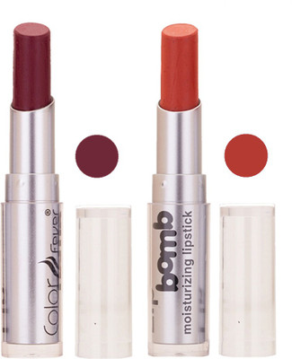 

Color Fever Hot Creamy Matte Girls Lipstick 99(wine Shine, Brick Red, 6.4 g)
