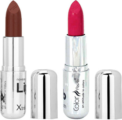 

Color Fever Creamy Matte Neon Pink Lipstick-24842(Coffee, Neon Pink)