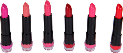

Baoiishi Set of 6 Long lasting Premium Lipsticks(Multi, 3.5 g)