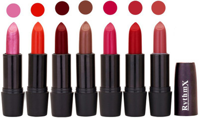 

Rythmx Color Sensational Lipstick Combo 1249(Shade - 18)