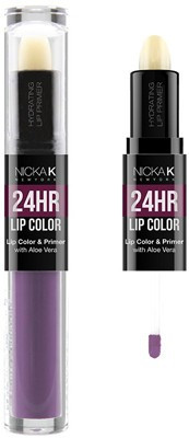 Nicka K 24 HR LIP COLOR & PRIMER(DEEP LILAC)