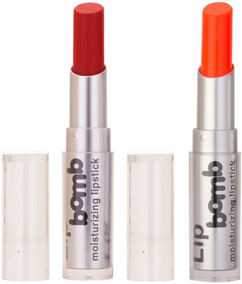 

Color Fever Creamy Matte Limited Offer77160377Brick Red, Neon Lipstick Set(Brick Red, Neon)
