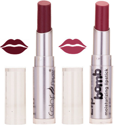

Color Fever Creamy Matte profissional77160092wine Shine, Purple Lipstick(wine Shine, Purple, 6.4 g)