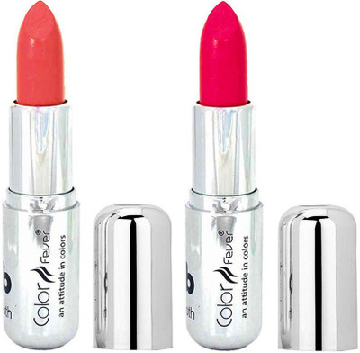 

Color Fever Creamy Matte Pink Lipstick 2406201691(Peach, Pink, 8.4 g)