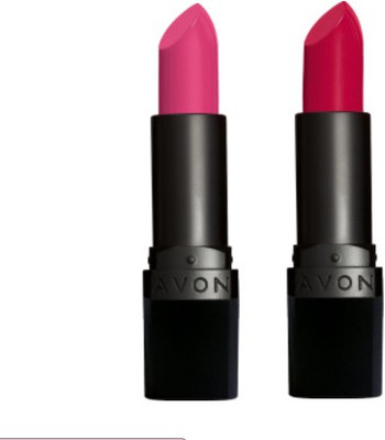 

Avon True Color Perfectly Matte (set of 2)(Splendidly Fuschia-Red Supreme, 8 g)