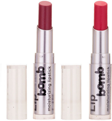 

Color Fever Creamy Matte Limited Offer77160266Purple, Pink Lipstick Set(Purple, Pink, 6.4 g)