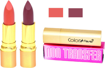 

Color Fever Brick Orange Non Transfer Matte Lipstick-99(Plum, Brick Orange, 8.4 g)