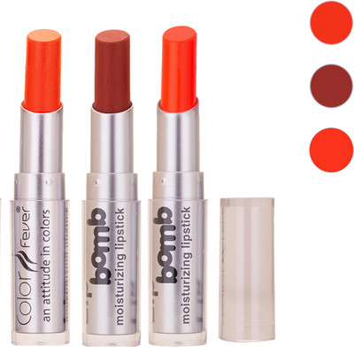 

Color Fever Delhi Ki Mashoor Lipstick 346(Orange, Brick Red, Orange, 9.6 g)