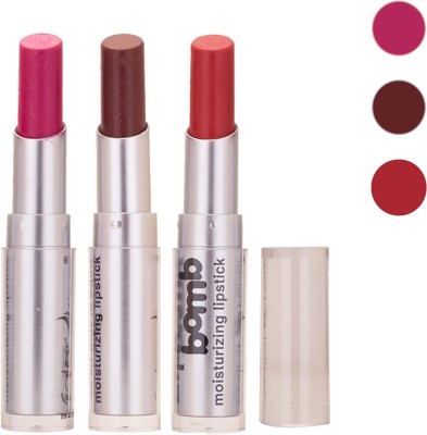 Color Fever New Delhi Girls Selected Color Lipstick 140(Purple, Brick, Brown, 9.6 g)