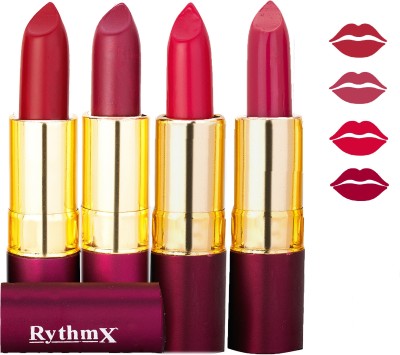 

Rythmx Matte Lipstick Combo 021(Multicolor,)