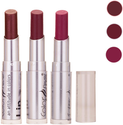 

Color Fever New Delhi Girls Selected Color Lipstick 67(Brown, Wine, Wine, 9.6 g)