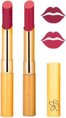 

Rythmx Plum Pink+Pink Color Lipstick Combo 214(Multicolor,)