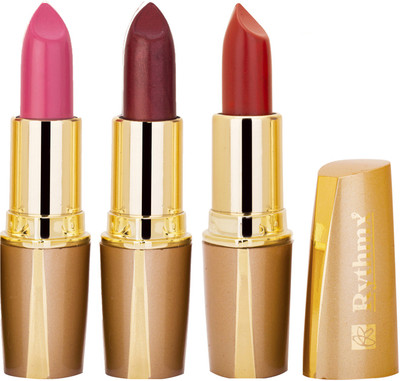 

Rythmx Golden Lipstick Combo 1406201624(Multicolor,, 11.4 g)